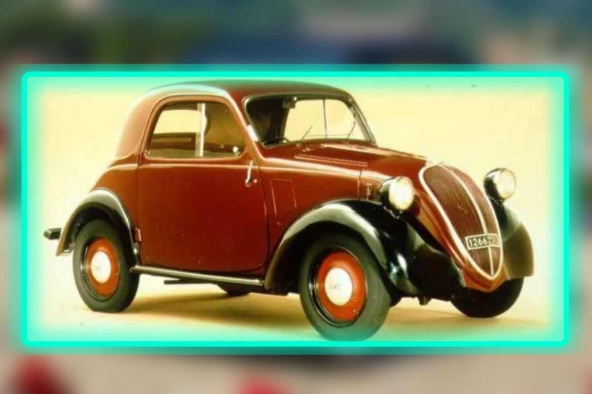 fiat topolino modello ufficiale