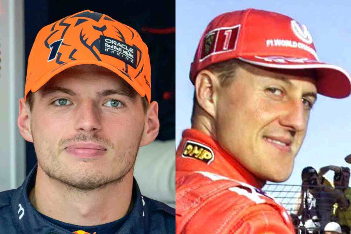 Il paragone tra Verstappen e Schumacher